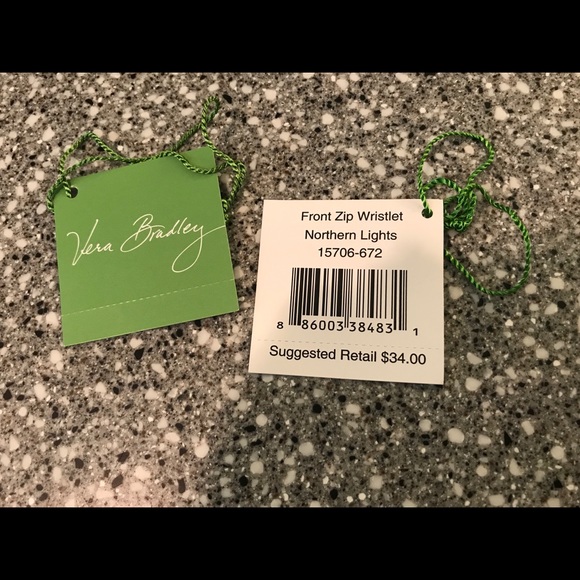 Vera Bradley Northern Lights Front Zip Wristlet - Picture 5 of 7